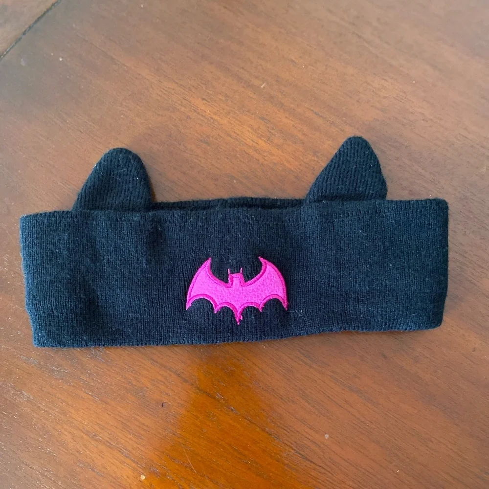 🧩 4/$20 DC Superhero Girls Bat girl ear covering headband for girls
